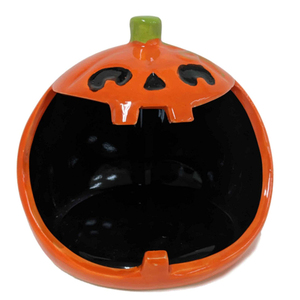 <span class=keywords><strong>Pot</strong></span> en céramique en forme <span class=keywords><strong>de</strong></span> citrouille d'Halloween, joli récipient <span class=keywords><strong>de</strong></span> rangement pour la décoration intérieure et les fêtes - Product Image 4