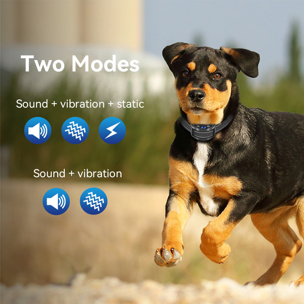 Best Stop Pet D-220216-10 Automatic Anti-Bark Training Collar for Small Dogs - Rechargeable Bark Con