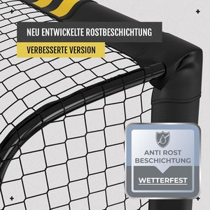 Porterías de fútbol <span class=keywords><strong>para</strong></span> jardín <span class=keywords><strong>para</strong></span> niños y adultos con portería de fútbol <span class=keywords><strong>para</strong></span> niños <span class=keywords><strong>para</strong></span> una sujeción óptima con acolchado completo - Product Image 2