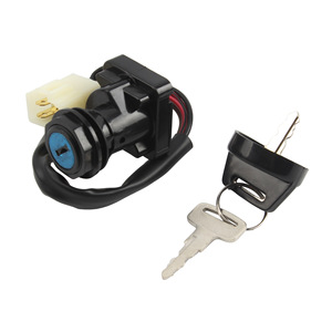 Zuqing กุญแจสวิตช์จุดระเบิดรถจักรยานยนต์ Ltz250 Ltf250 Ltz400 2ปุ่มและสายรัด - Product Image 5