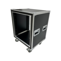 Boîtier de transport portable 12U OEM/ODM de haute qualité, étanche IP67, robuste, antichoc, pour le stockage d'équipements d'amplificateurs audio