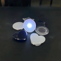 Anneaux lumineux à LED imprimés avec logo personnalisé Cadeaux de fête d'Halloween pour enfants Anneaux lumineux télécommandés en plastique durable