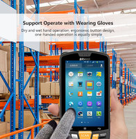 Rfid PDA portable 4.0 pouces Terminal de poche industriel robuste Scanner de données Android collecteur de données PDAS