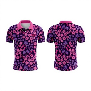 Maillot unisexe personnalisé en jersey, motif floral élégant, coupe ajustée décontractée, respirant, en Spandex/Polyester, grandes tailles - Product Image 1