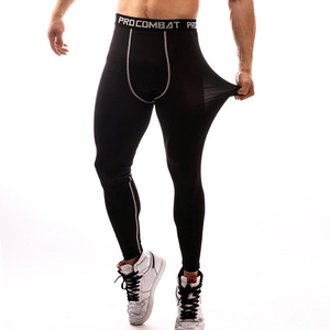 Fabricante Hombre Ropa de gimnasio Leggings Pantalones de compresión Pantalones ajustados Ropa deportiva Ropa de secado rápido Leggings de gimnasio - Product Image 6