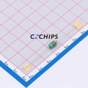 Inductor de Anillo de Color / Inductor de Orificio Pasante ZE0510-471KP52T, Componente de Orificio Pasante (THT), D5xL10.5mm 470uH 10% 340mA 3.5Ohm - Product Image 1