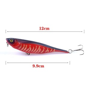 Leurres de surface bioniques Palmer 100mm 10g 5 couleurs, leurres crayon pour la pêche en surface - Product Image 5