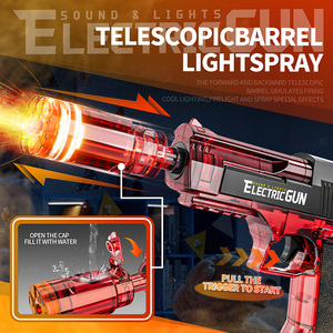 2025 nouveauté en plein air jeu interactif armes son et effet de pulvérisation électrique éclairer désert aigle jouet pistolet pour enfants garçons cadeau - Product Image 3