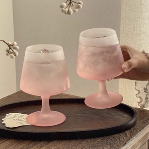 Français Gradient Rose Gobelet Givré Grand Vin <span class=keywords><strong>Champagne</strong></span> Verre Verres À Cocktail Pour Mariage Restaurant Hôtel - Product Image 2
