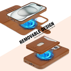 <span class=keywords><strong>Cover</strong></span> multifunzione per iphone 13 14 15 16 Pro Max Kickstand Flip Book in pelle PU portafoglio custodia magnetica per <span class=keywords><strong>telefono</strong></span> <span class=keywords><strong>con</strong></span> titolare della carta - Product Image 4