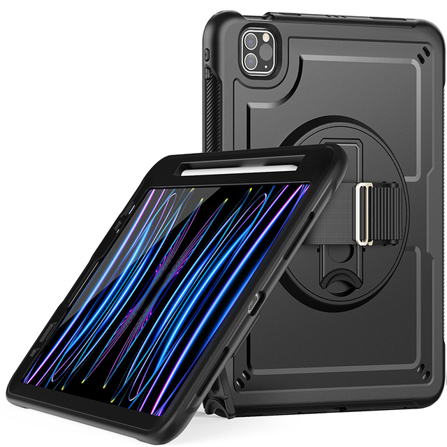 Shockproof Defender Rugged Cover case for iPad Pro 11 2018/2020/2021/2022 Air 4 10.9 2020/Air 5 10.9 2022