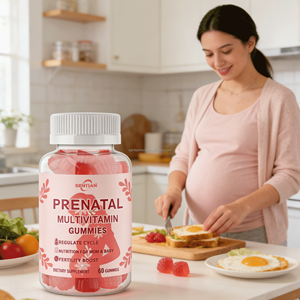 Gomitas Multivitamínicas Prenatales OEM, Suministro de Fábrica, Suministros Prenatales, Vitaminas Prenatales para Mujer - Product Image 1