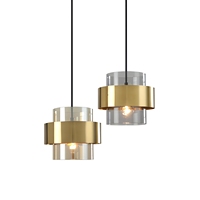 Lustre de plafond, finition dorée nordique, lumière LED, adapté aux salons, salles à manger, luminaires LED en forme de lustre