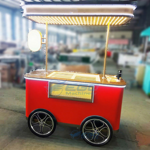 Mini Camión de Comida Móvil, Mini Remolque de Fibra de Vidrio para Venta de Hot Dogs y Helados - Product Image 2