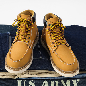 Botas de Trabajo Personalizadas de Moda, Cálidas, Casuales, de Cuero, Ligeras e Impermeables, en Oferta - Product Image 5