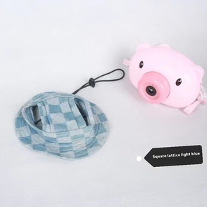 Sombrero personalizado para perros pequeños Primavera Verano Anti-Reflective Ear-Leaking Bucket Hat para perros - Product Image 4