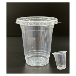 Gobelets en plastique PP transparents jetables d'une capacité de 500ml Conception d'équipe professionnelle personnalisée Non toxique et fabricant du Vietnam - Product Image 6