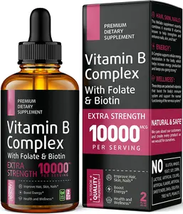 Integratore per la salute biologico personalizzato sbiancante 10000mg vitamine <span class=keywords><strong>B</strong></span> gocce liquide complesse con assorbimento rapido per il supporto immunitario - Product Image 1