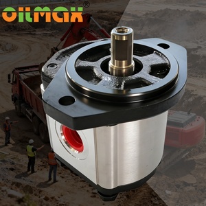 Hydraulic Gear Pump CI58K-A02-085L SAE A-2 Flange 3-12 GPM 5/<b>8</b>" Keyed Shaft CCW Cast <b>Iron</b> Heavy Duty Replacement - Product Image 1
