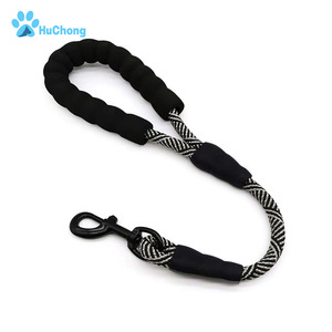 Correa de cuerda corta para perros, asa acolchada de fácil Control para entrenamiento de escalada, caminar y guiar ciegos - Product Image 1