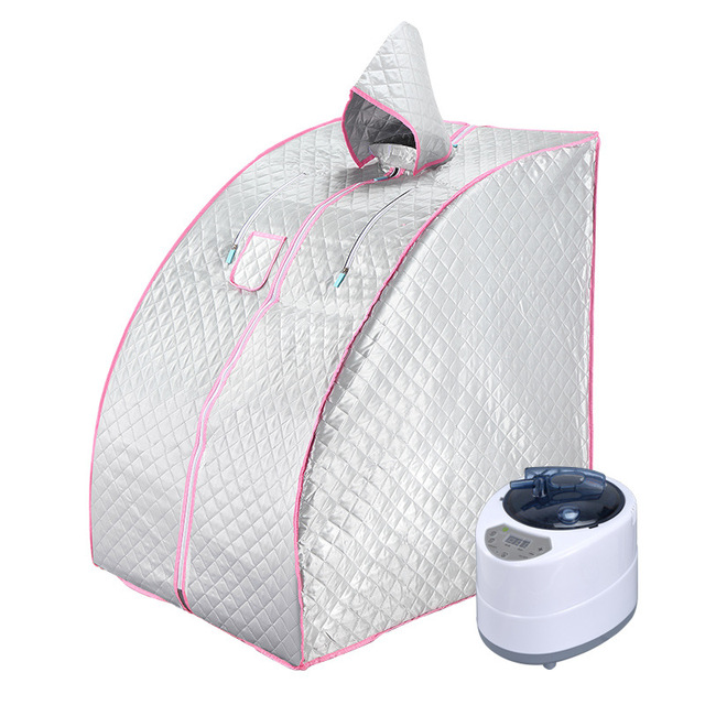 High Quality Sauna Box Home With Remote Controller Use Portable Folding One Person Steam Sauna Room