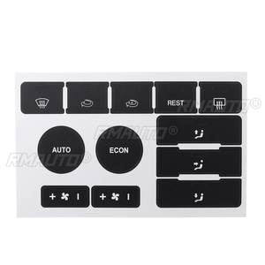 Full Set <b>Car</b> Steering Wheel Windows Headlight Climate Switch Button Repair Stickers <b>Decals</b> for VW for Volkswagen Touareg 2004-09 - Product Image 4