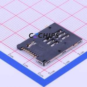 475531001 SIM Card Connector SMD Connector Self-Return Type Mini SIM Card Card Holder With Card Detection - Product Image 2