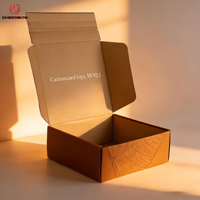 Caja de Cartón Kraft Biodegradable y Compostable para Envíos, Embalaje Ecológico para Ropa, Venta al Por Mayor EBB