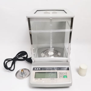 ميزان رقمي تحليلي إلكتروني أوتوماتيكي لوزن المواد الكيميائية في المختبر بشاشة LCD بحساسية عالية 0.0001 جم-200 جم ودقة عالية - Product Image 3