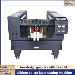 Nouvelle machine de découpe laser entièrement automatique pour ruban en nylon, gravure, découpe en queue d'hirondelle et découpe multi-formes - Product Image 2