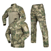 Ensemble complet de costumes de grenouille RipStop Ensembles d'uniformes tactiques 3 pièces Costume de grenouille à manches longues