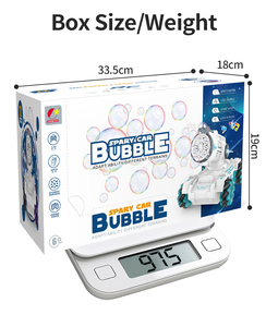 Mùa Hè 12 Lỗ Điều Khiển Từ Xa Phun Bong Bóng Hút Thuốc Đóng Thế Xe Mát Đèn Trôi Xe Tốc Độ Cao <span class=keywords><strong>RC</strong></span> Bong Bóng Tank Cho Trẻ Em - Product Image 6