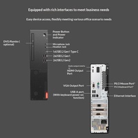 Ordinateur de bureau Lenovo Qitian M660C SFF en gros, Intel Core i7-13620H, 16 Go de RAM DDR5, SSD 512 Go, Wi-Fi, Nouveau PC de bureau pour le bureau et l'éducation
