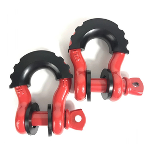 Récepteurs d'<span class=keywords><strong>attelage</strong></span> à anneau en D antirouille de 3/4 "<span class=keywords><strong>Crochet</strong></span> de remorquage 4.75T pour <span class=keywords><strong>Jeep</strong></span> tout-terrain ATV UTV bateaux véhicules manilles d'ancrage - Product Image 4