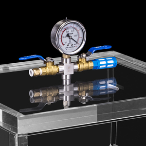 Customized Vacuum Glove Box Laboratory Glove Box Lithium Battery Dustproof Aseptic Box Acrylic Simple Glove Box - Product Image 3