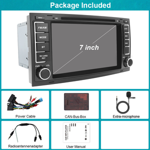 Reproductor de DVD Estéreo para Auto de 7 Pulgadas para VW Touareg 2003-<span class=keywords><strong>2010</strong></span> T5 <span class=keywords><strong>Multivan</strong></span> 2004-2009 con CarPlay Inalámbrico, Android Auto y Bluetooth - Product Image 2