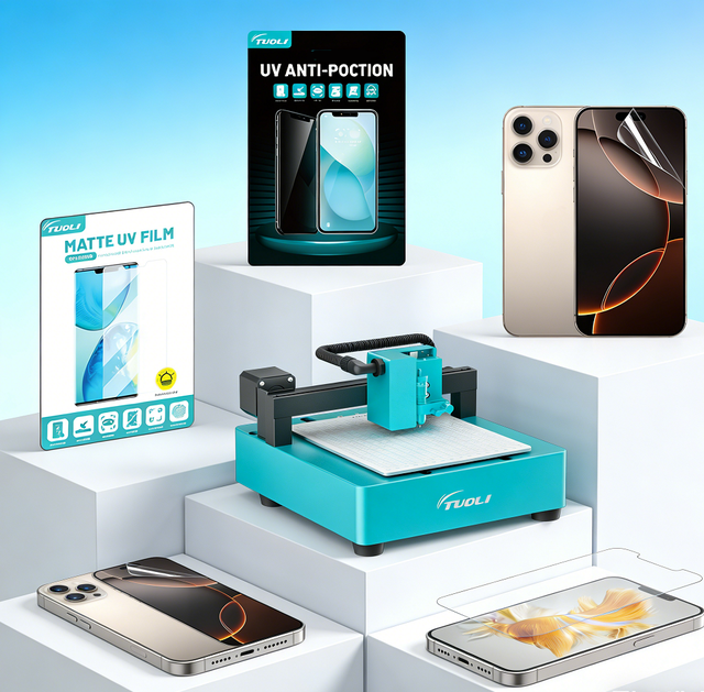 New Product Mobile Skin Cutting Machine Low Cost Hydrogel Film Screen Protector Cutter for Phone Repair Shops Startup Business