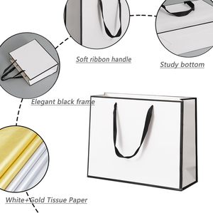 Thắng Bay Bán Buôn Biểu Tượng Tùy Chỉnh Mỹ Phẩm Món Quà Ưa Thích Mua Sắm Giáng Sinh Thương Hiệu Sang Trọng Túi Giấy - Product Image 4