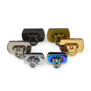 Meetee KY809 Hardware Accesorios Bolsos piezas equipaje aleación hebilla bolsa bloqueo - Product Image 2