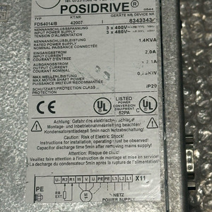Controlador de Motor STOBER FDS4014/B, Variador de Frecuencia POSIDRIVE FDS4000, Control de Frecuencia STOBER FDS4014/B POSIDRIVE - Product Image 5