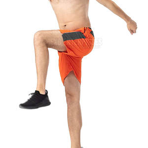 กางเกงขาสั้นออกกำลังกายมาใหม่สำหรับผู้ใหญ่ผ้าฝ้ายลายพื้นแบบลำลองสไตล์เรียบง่ายออกแบบได้ตามต้องการ - Product Image 5