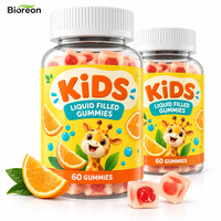 Vente en gros OEM Marque privée Multivitamines pour enfants à base de plantes Gummy Bear Vegan Vitamine D3 K2 Magnésium Glycinate Complément alimentaire en gommes pour enfants