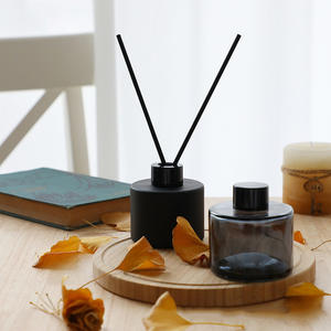 Diffuseur d'aromathérapie sans feu multicolore de 100ml Bouteille en verre de rotin Art Déco Design vide pour la décoration intérieure Parfum - Product Image 2