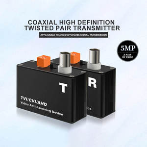 1 canal BNC 800M HD <span class=keywords><strong>Video</strong></span> activo <span class=keywords><strong>Balun</strong></span> 5MP TVI CVI AHD CCTV sistema de seguridad receptor transmisor tipo Monitor único - Product Image 3