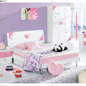 <span class=keywords><strong>Lit</strong></span> de <span class=keywords><strong>fille</strong></span> moderne <span class=keywords><strong>pas</strong></span> <span class=keywords><strong>cher</strong></span> MDF meubles de chambre à coucher pour enfants - Product Image 1