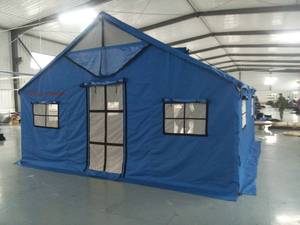 Tente d'urgence portable quatre saisons imperméable pour les secours en cas de catastrophe, l'humanitaire et l'abri, avec installation rapide - Product Image 2