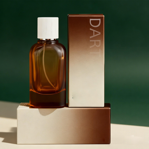 Atomizador <span class=keywords><strong>de</strong></span> Perfume Personalizado <span class=keywords><strong>de</strong></span> Vidrio Ámbar Cuadrado con Tapas <span class=keywords><strong>de</strong></span> Madera, Pulverizador <span class=keywords><strong>de</strong></span> Niebla Fina para Colonia Masculina y Fragancia Unisex - Product Image 2