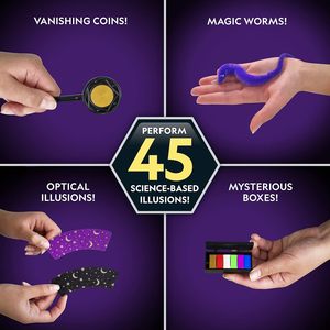 avec des instructions vidéo étape par étape pour chaque tour fournie par un magicien professionnel Ensemble <span class=keywords><strong>de</strong></span> magie National Geographic pour enfants - Product Image 3