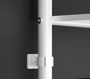 Estante de almacenamiento portátil para baño encima de la <span class=keywords><strong>lavadora</strong></span> sobre el estante organizador del inodoro - Product Image 4