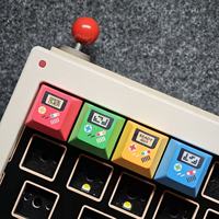 Fynmi Customized Cherry Dye Sublimation PBT Keycaps R4 R3 R2 R1 Customized Keycaps